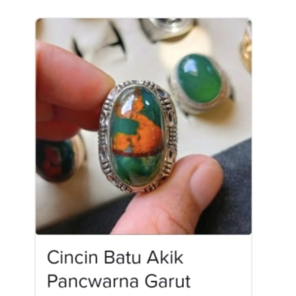 Cincin pancawarna garut ( Garut Darson )