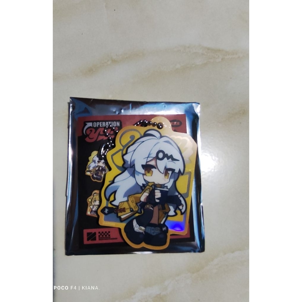 collab ZZZ x Jchicken merch Keychain Yixuan