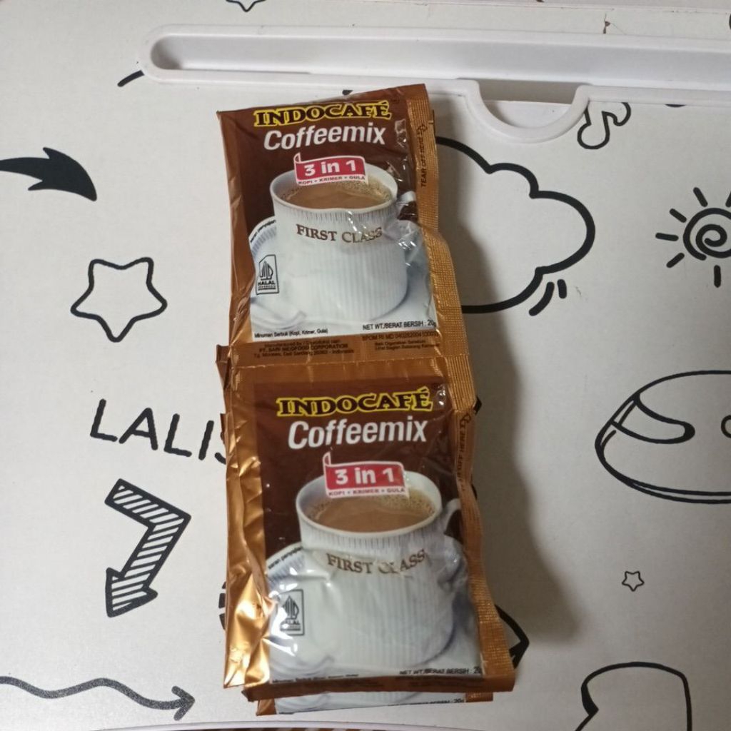 

Kopi Indocafe Coffee Mix 3in 1 isi 10 Pcs