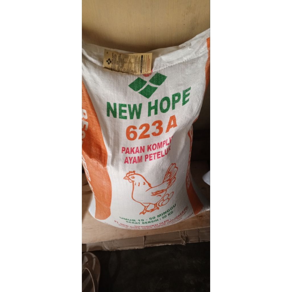 Pakan Jadi Ayam Petelur Voer New Hope 623A
