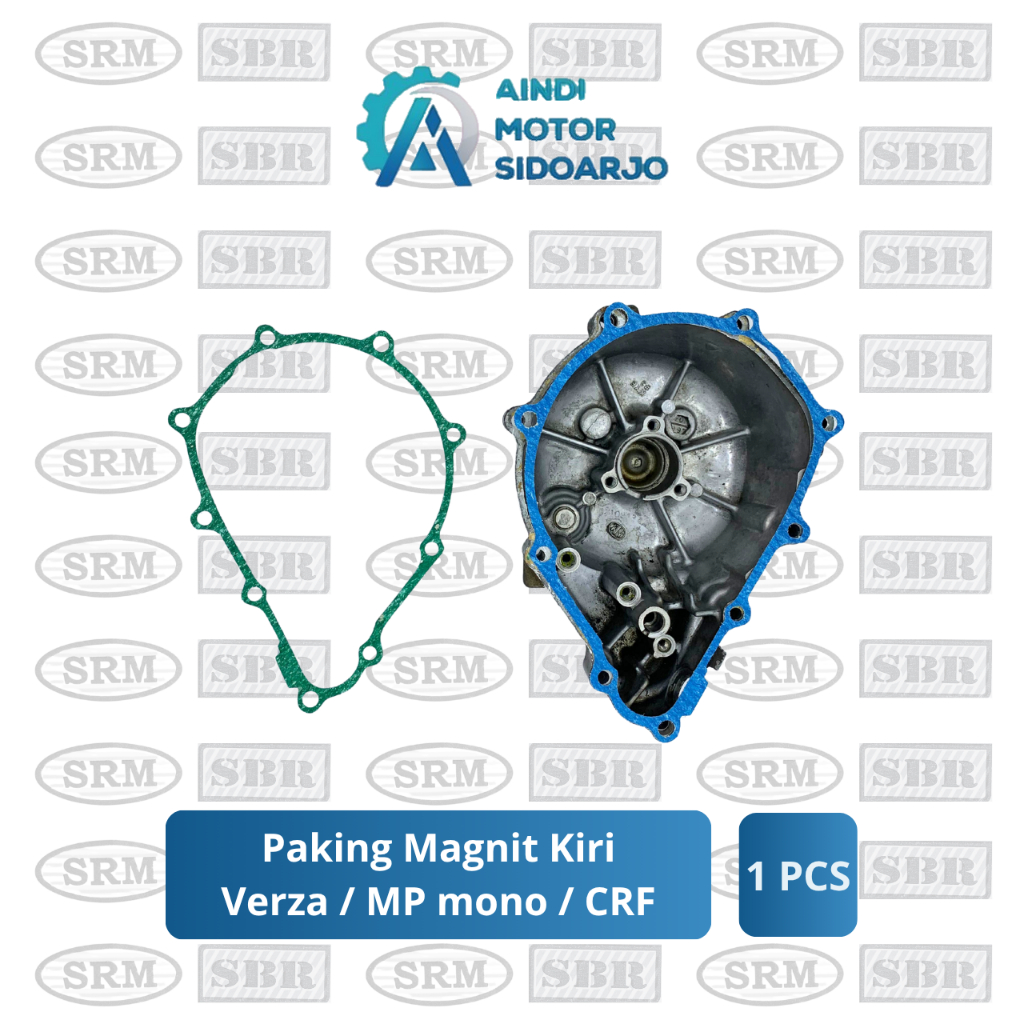 Paking Magnit Megapro Mono / Verza / CRF - Packing Gasket  Blok Magnet Cover Crankcase Rengkes