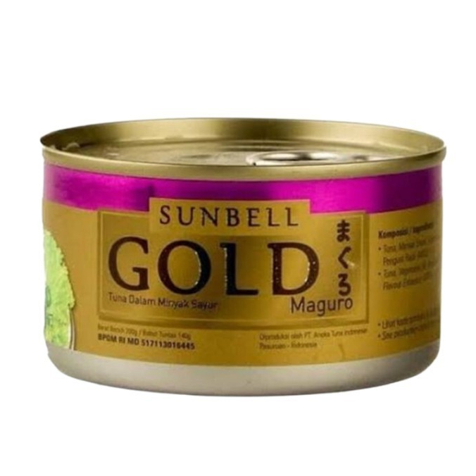 

Sun Bell Tuna Maguro Gold / Tuna In Can Maguro Gold Sun Bell / Tuna in Can Sun Bell - 200 gr