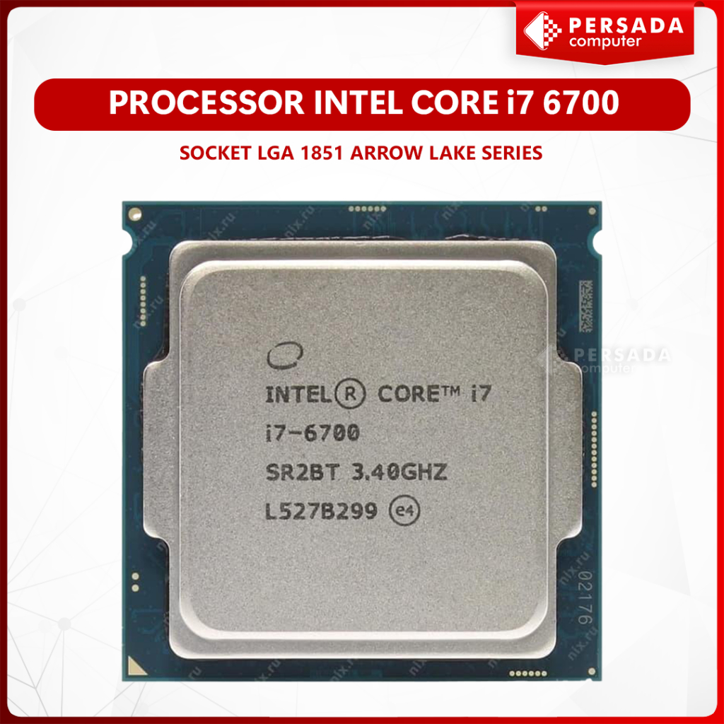 Processor Intel Core i7 6700 + Fan Intel I i7-6700 LGA 1151 Skylake