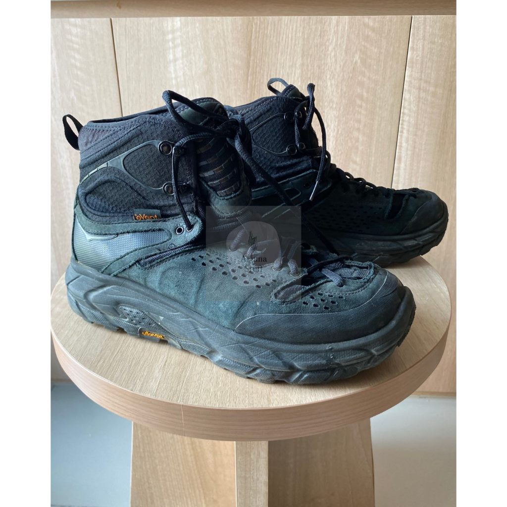 Hoka One One Tor Ultra Hi Waterproof Boot Shoes / Sepatu Hiking/ Trekking / Outdoor Sz US 9.5