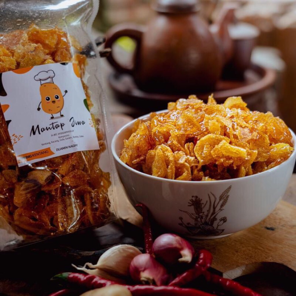 

Keripik / Kering Kentang Mantap Jiwa