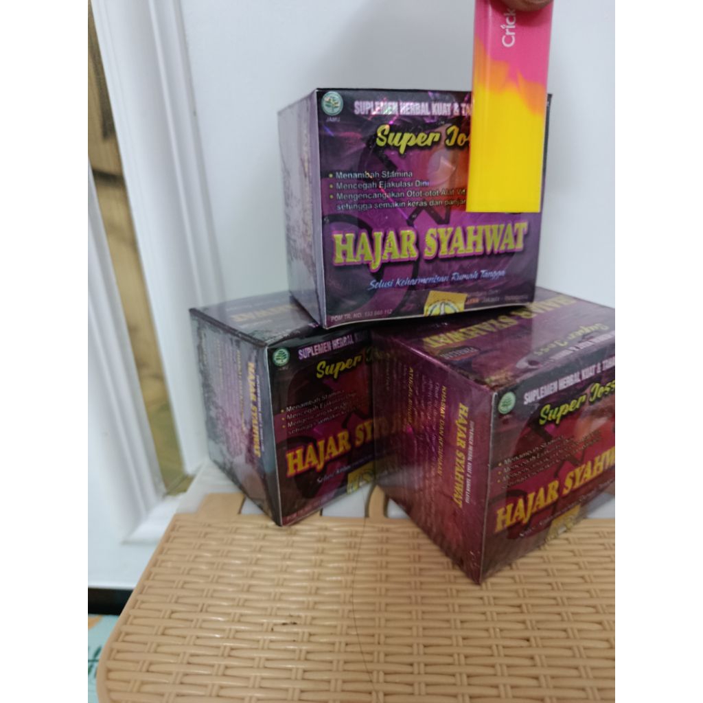 Kapsul super joss Hajar SYAHWAT original Promo Beli 10box Gratis 1 Box