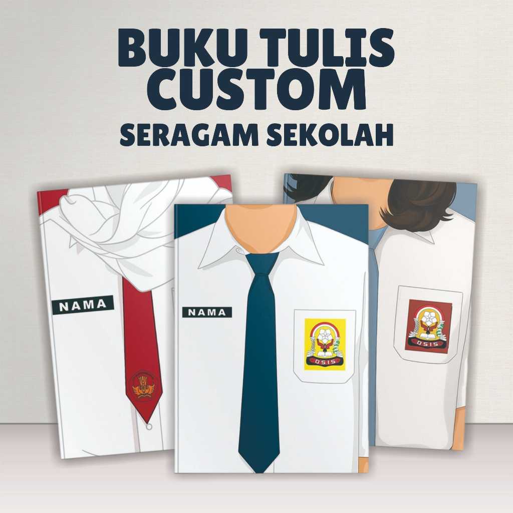 

BUKU TULIS CUSTOM NAMA SERGAM SEKOLAH