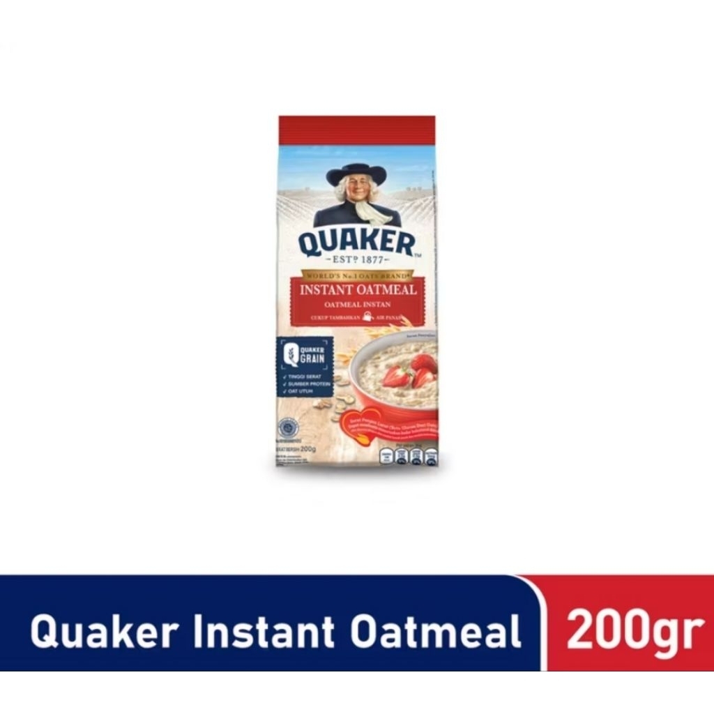 

Quaker Instan Oatmeal @200g