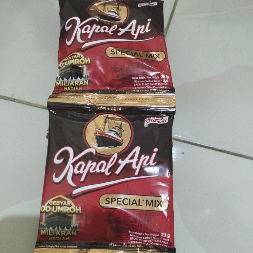 

Kapal Api Special Mix 1 Sachet (23gr)