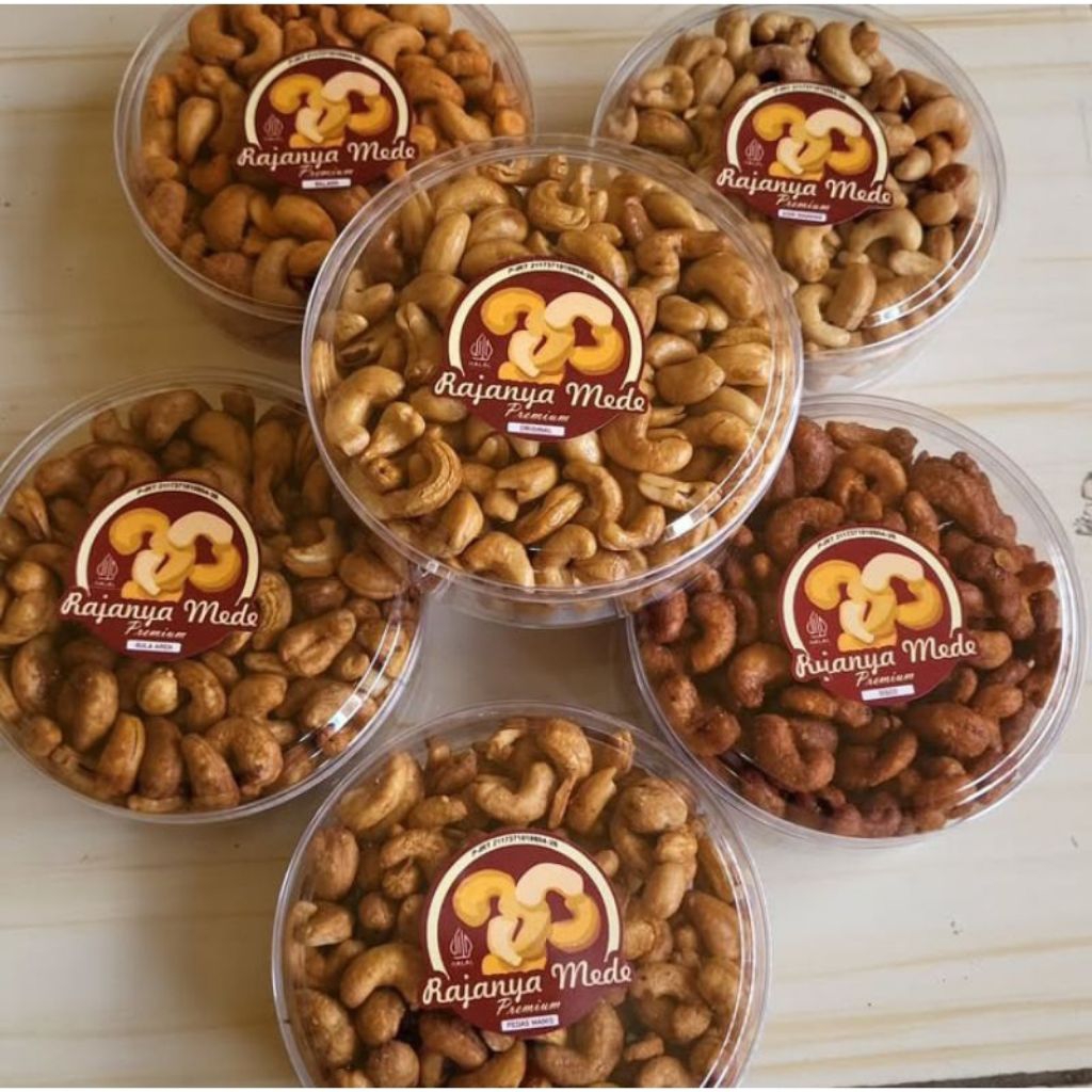 

RAJANYA MEDE / KACANG MEDE RASA GURIH DAN REYAH. TERSEDIA RASA ORIGINAL, ASIN BAWANG, DISCO, GULA AREN, BALADO, PEDAS MANIS, COKLAT