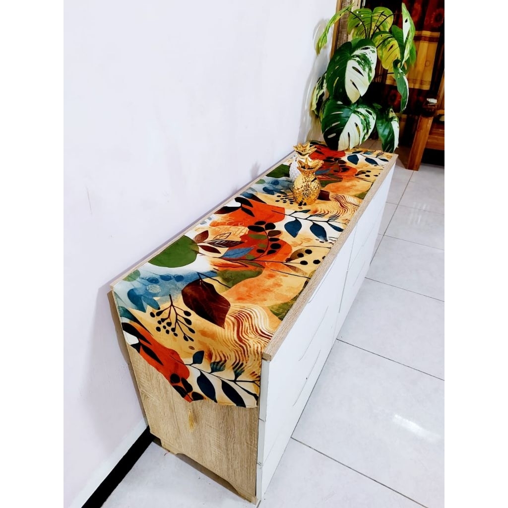 taplak meja tv panjang 2meter