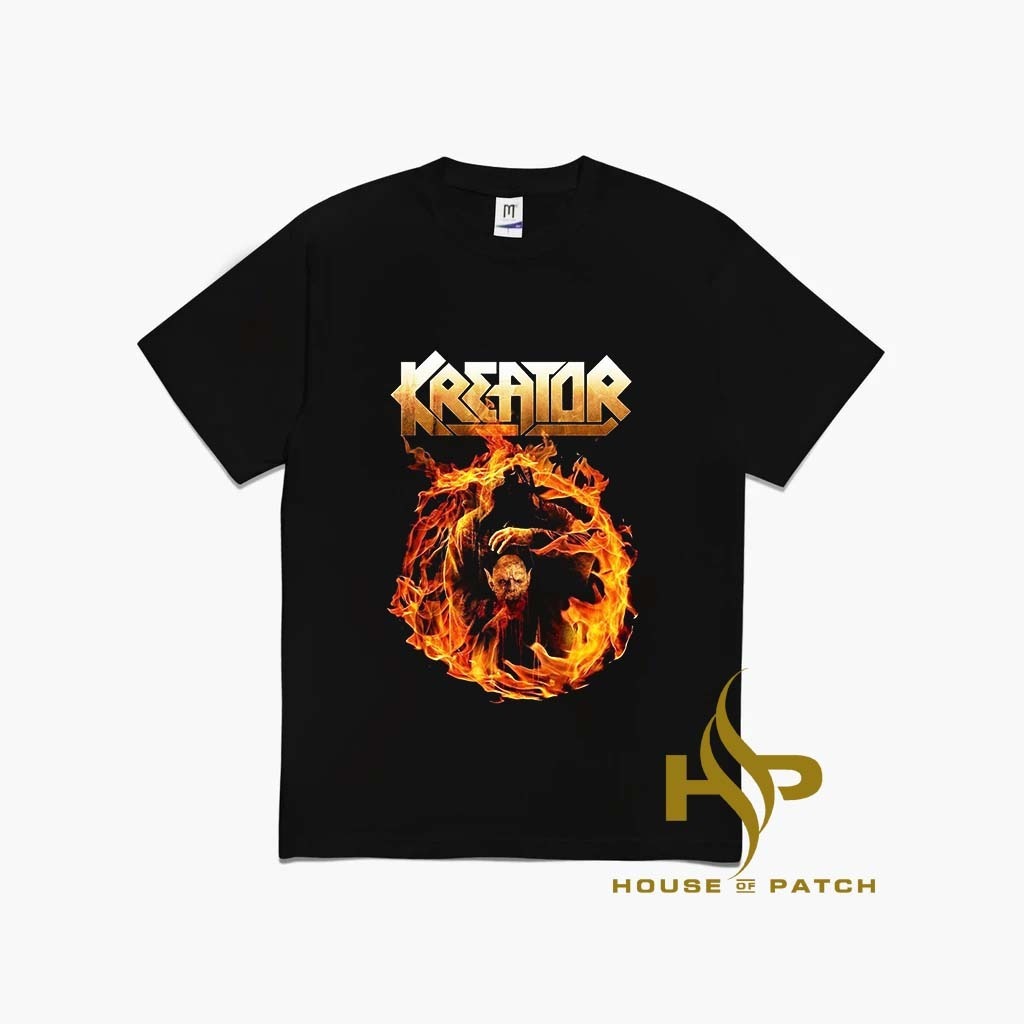 KAOS BAND KREATOR 3 TAG MERCHCONS SIZE LUAR / KAOS MUSIK DISTRO - HOUSE OF PATCH