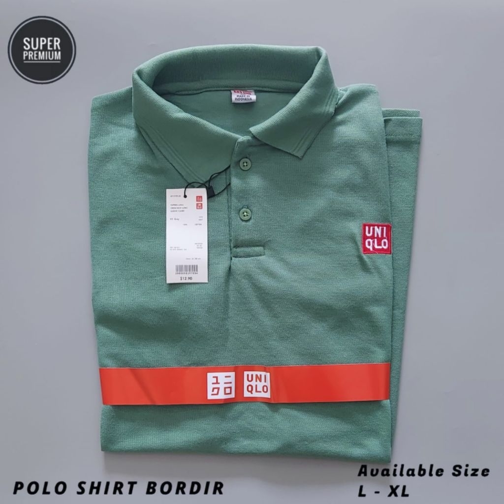 Kaos Kerah Pria Premium / Polo Shirt Pria / Polo Knit Kerah / Polo Berkerah Motif Pria Premium