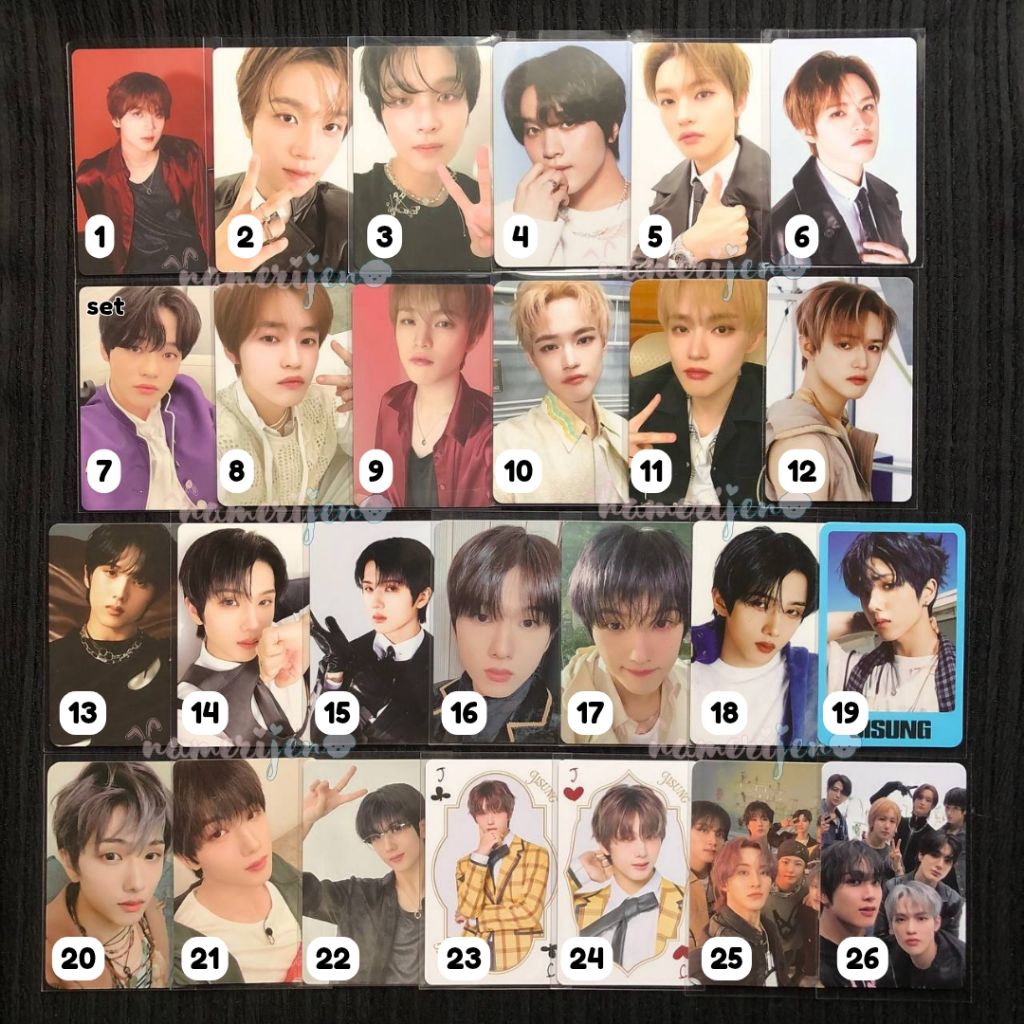 Haechan Chenle Jisung Group SG24 SG25 Dreamscape Jump Up Photo Event Secret Castle NCTZONE Dreamies 