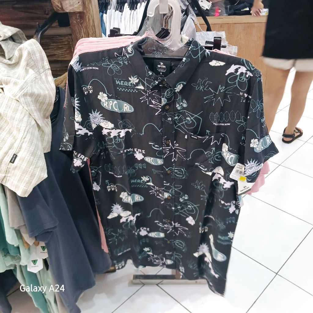 Kemeja RipCurl Fun Times Black