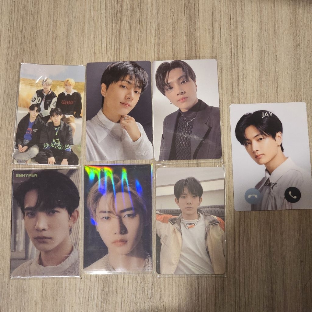 [CLEARANCE SALE] Enhypen Jay Sunghoon Heeseung Photocard You Sadame Japan No Down Border Carnival Mo