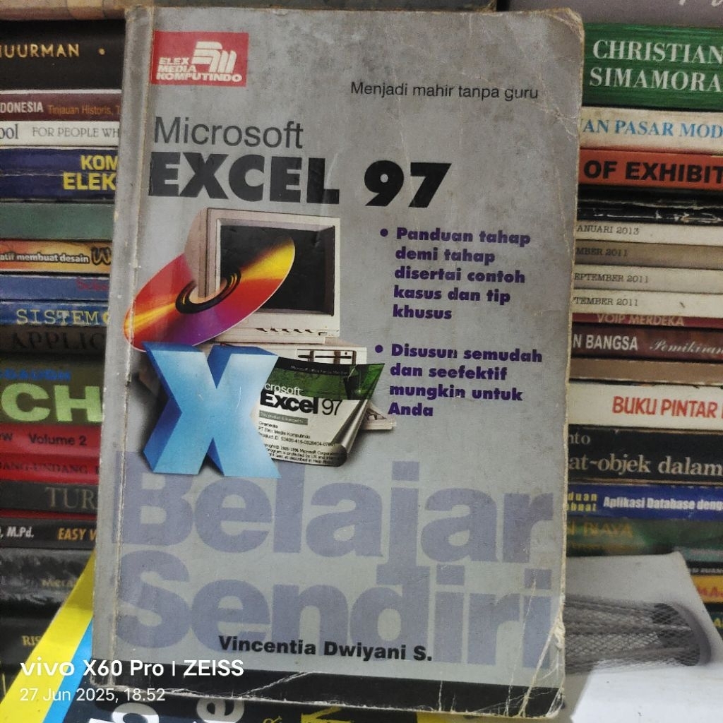 BUKU MICROSOFT EXCEL 97 ORIGINAL