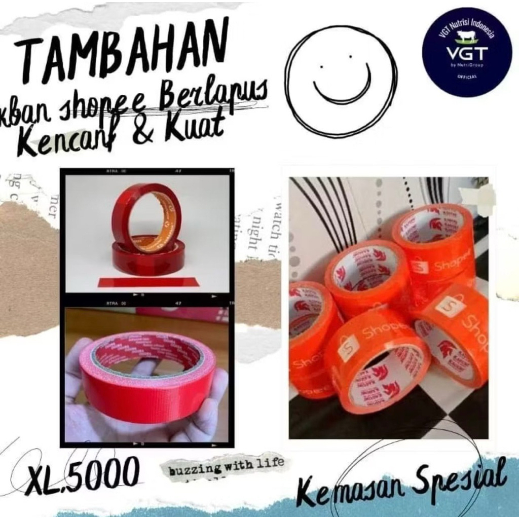 

solasi kuat untuk tambahan packing order VGT
