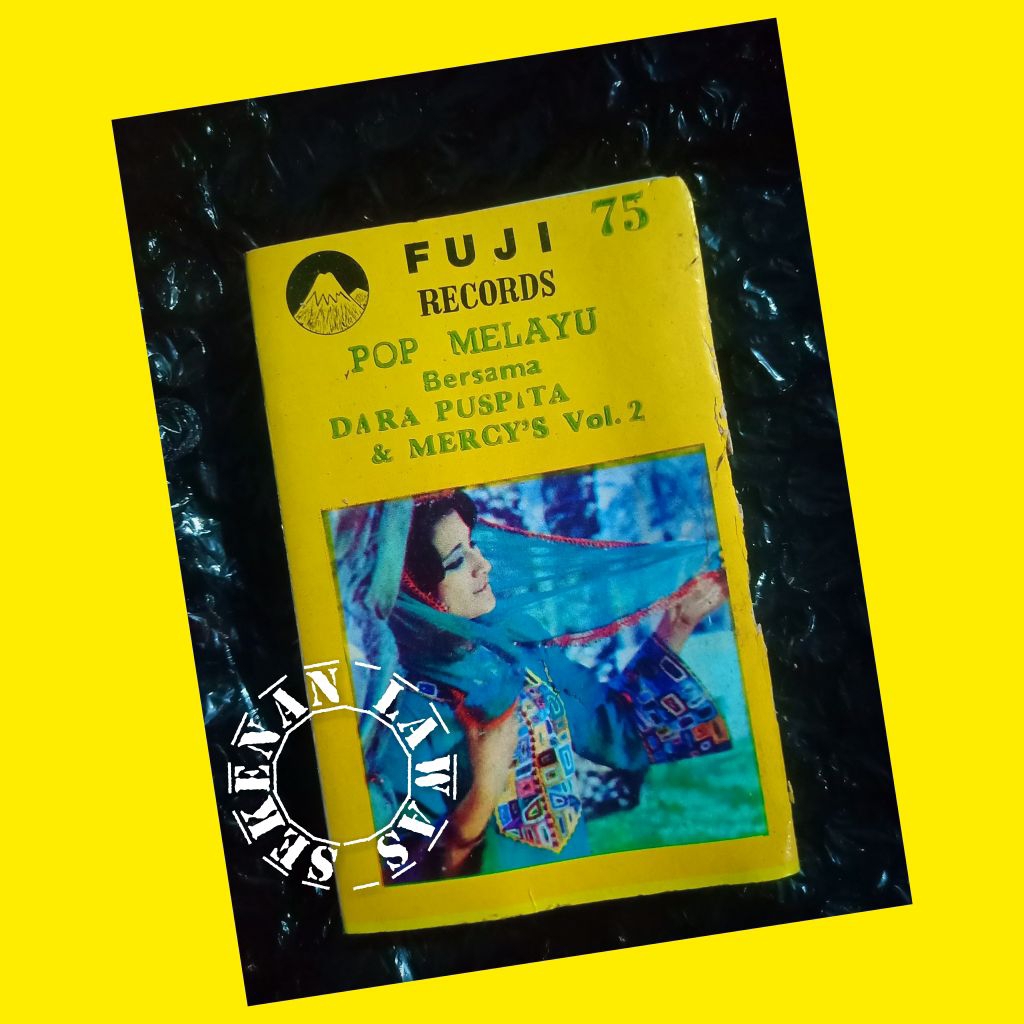 Kaset Dara Puspita & The Mercy's - Pop Melayu / Butlek Jadul (Cover Jelek Lapuk / Pita Bagus)