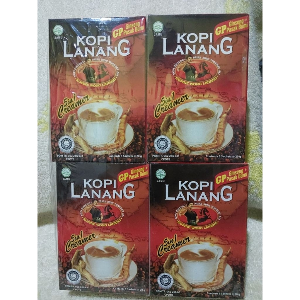 

minuman kopi lanang untuk stamina original isi 5 saset