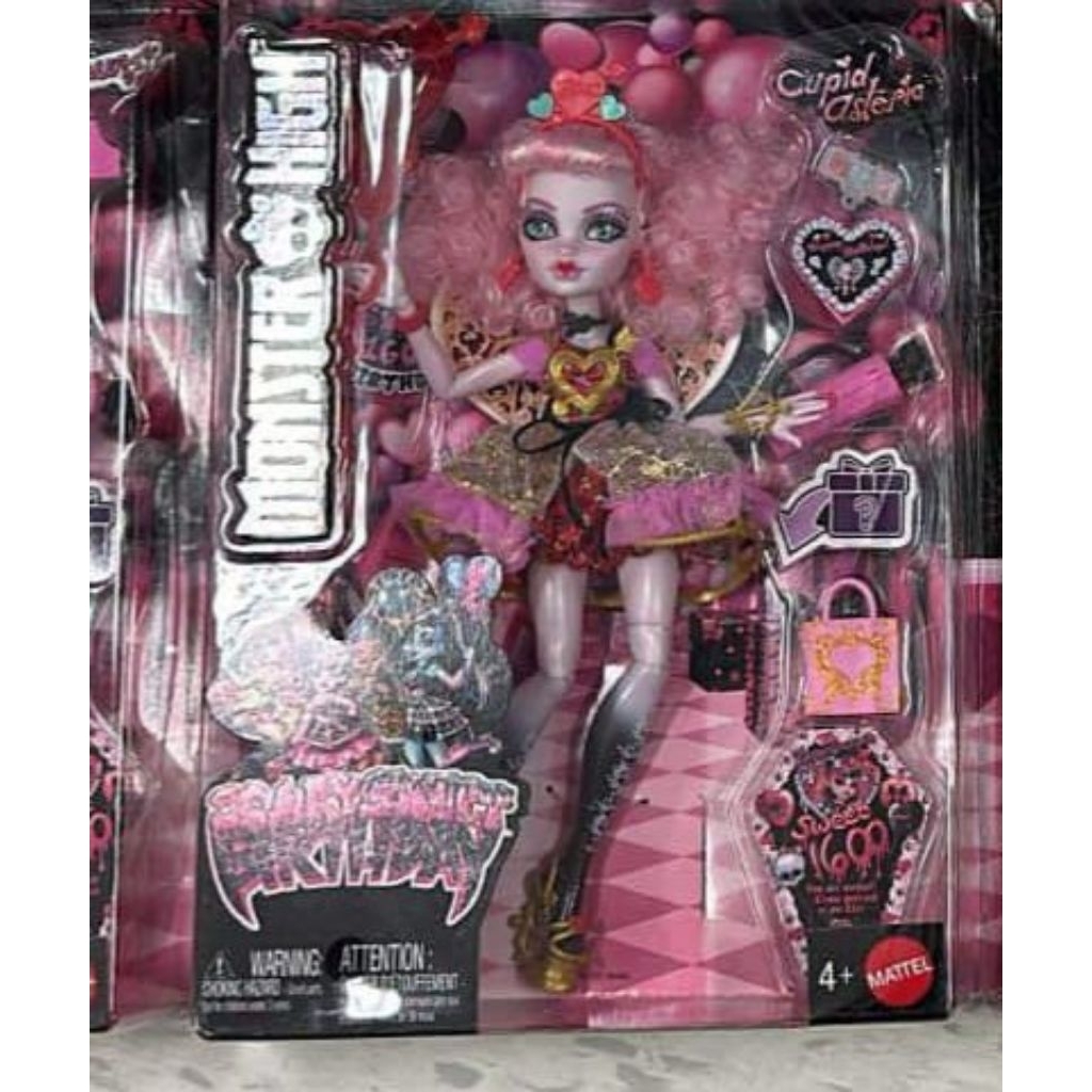Monster High Cupid sweet 1600 reproduction 2 kali checkout please read description