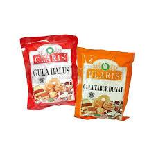 

Claris Gulas Donat Halus - 250 gr ( Kartonan )