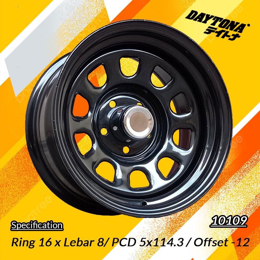 Velg Besi DAYTONA Offroad R16 Ring 16 Lubang 5x114.3 COD (10109)