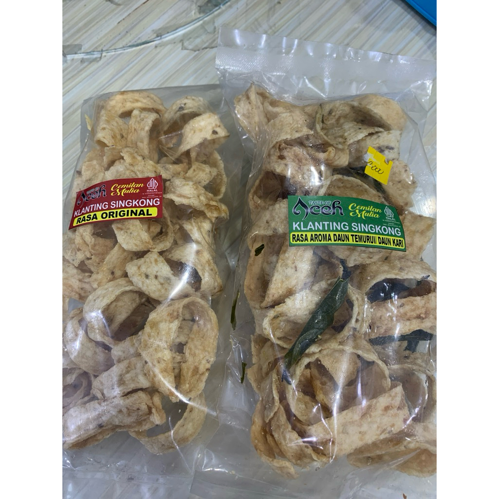 

keripik klanting singkong