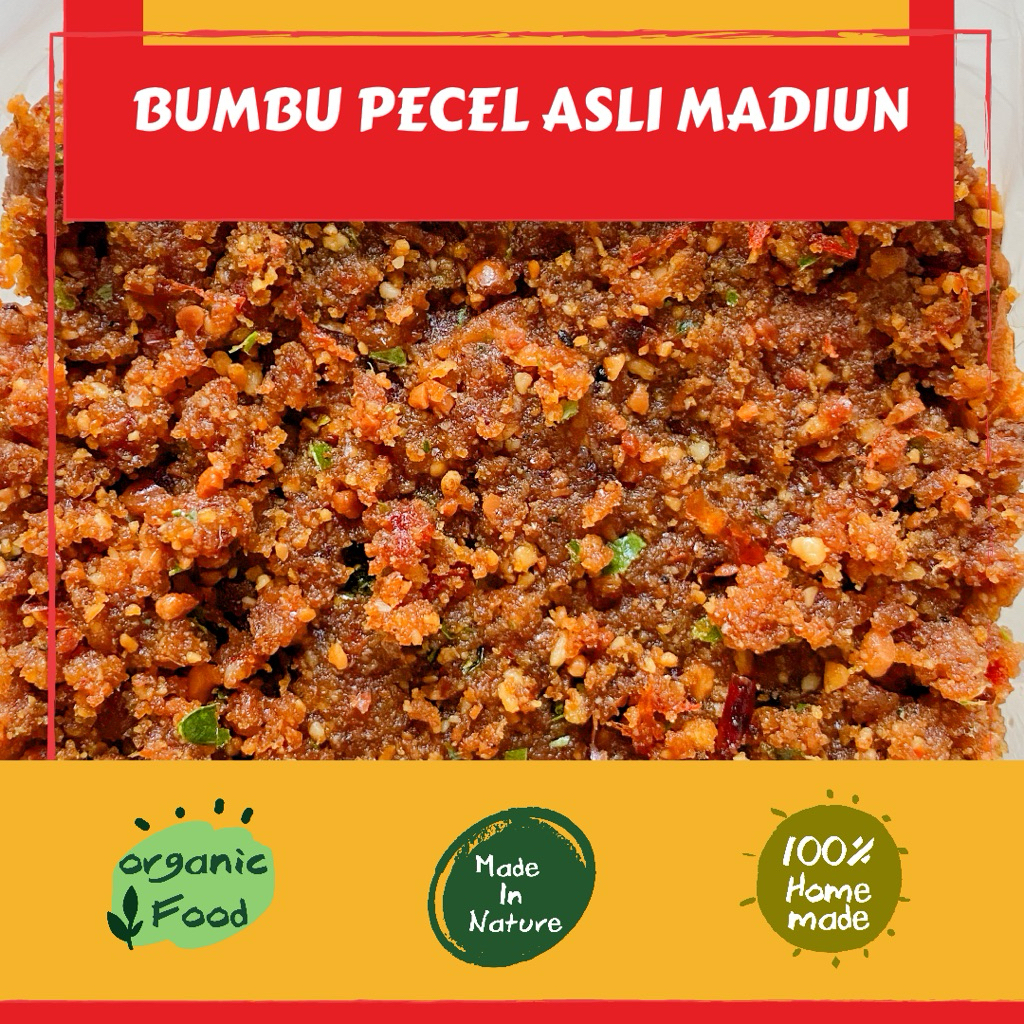 

Sambel Pecel Madiun Asli – Bumbu Pecel Kacang Premium Pedas Gurih