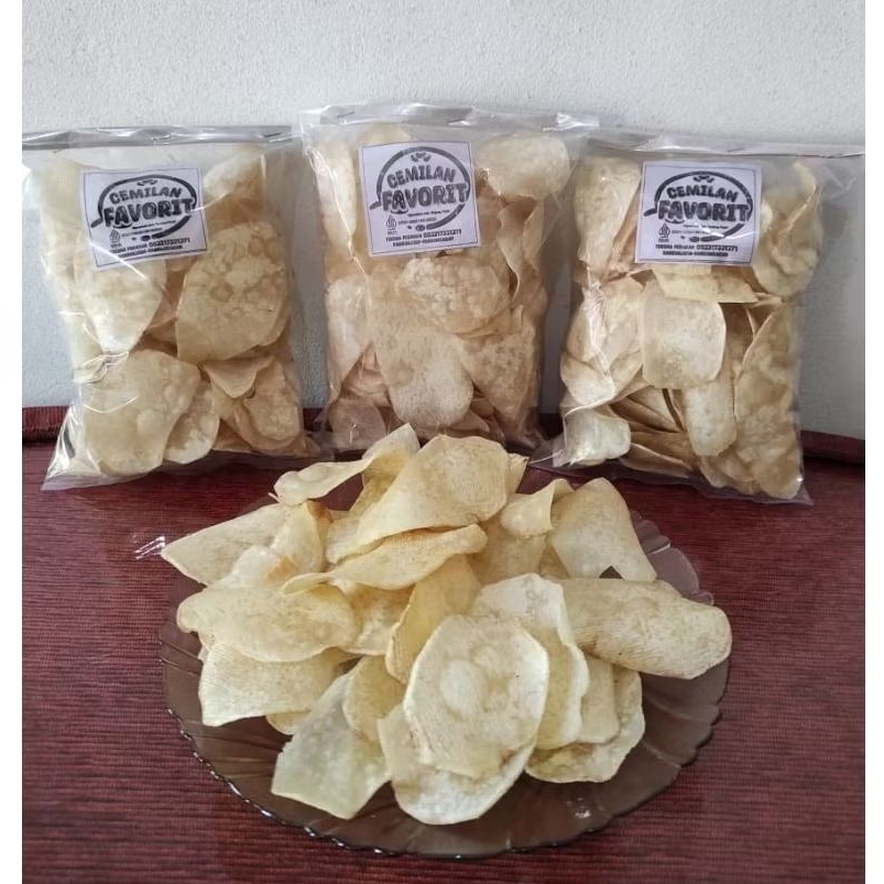 

Keripik Talas 500g Gurih Renyah Asin Rasa Original