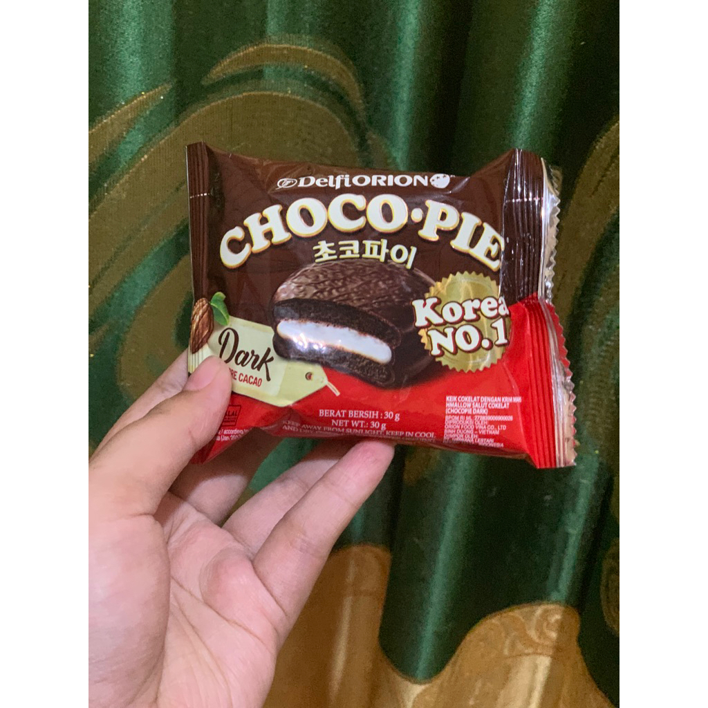 

DelfiOrion Choco Pie Cacao Choco Pie Dark Ecer