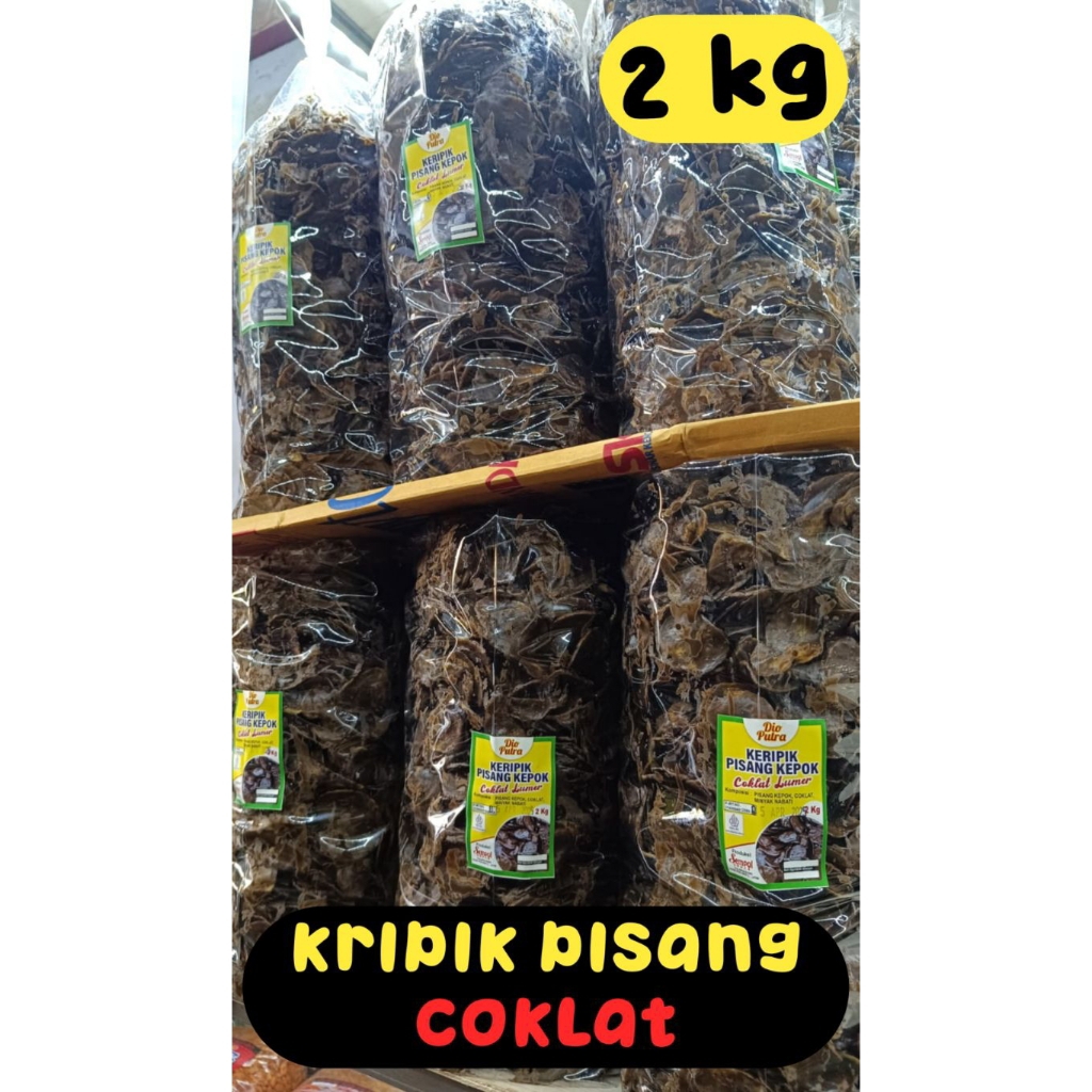 

1ball isi 2 kg KRIPIK PISANG COKLAT lumer, manis, krezz renyah✓✓