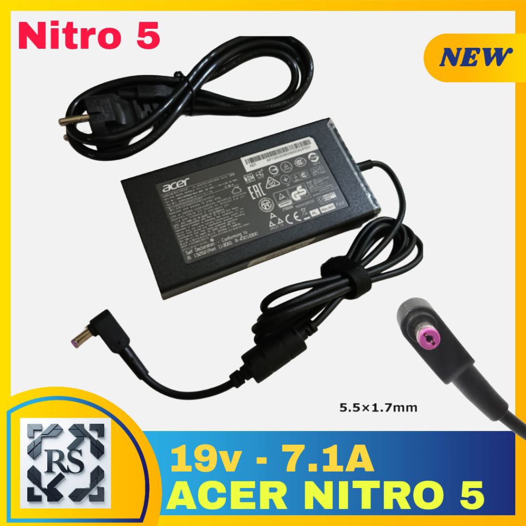 Charger Laptop Acer VX5-591G-54VG VX5-591G-72U5 VX5-591G-76RK VX5-591G-75RM VX5-591G-5652