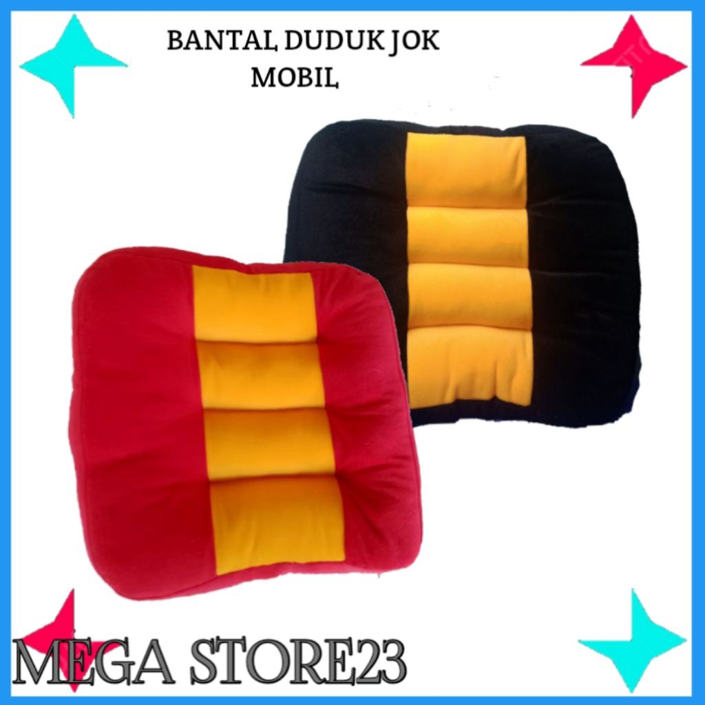 Bantal alas duduk mobil / bantal jok mobil  / alas duduk kursi