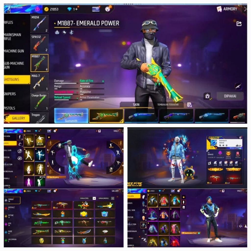 JUAL AKUN FF / GAME PC