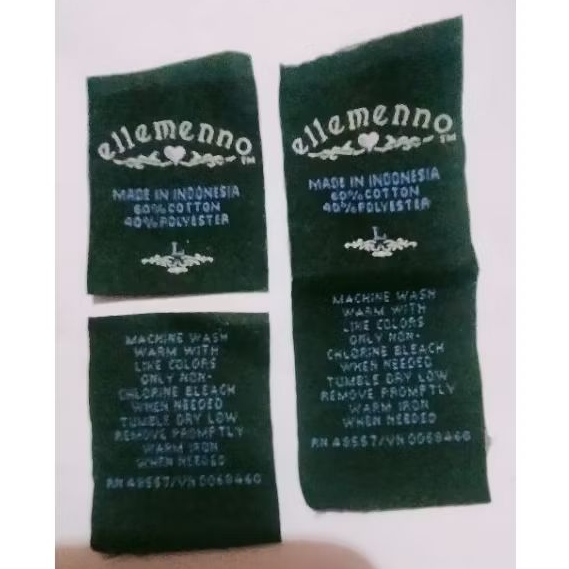 

label merek brand label tag ellemenno