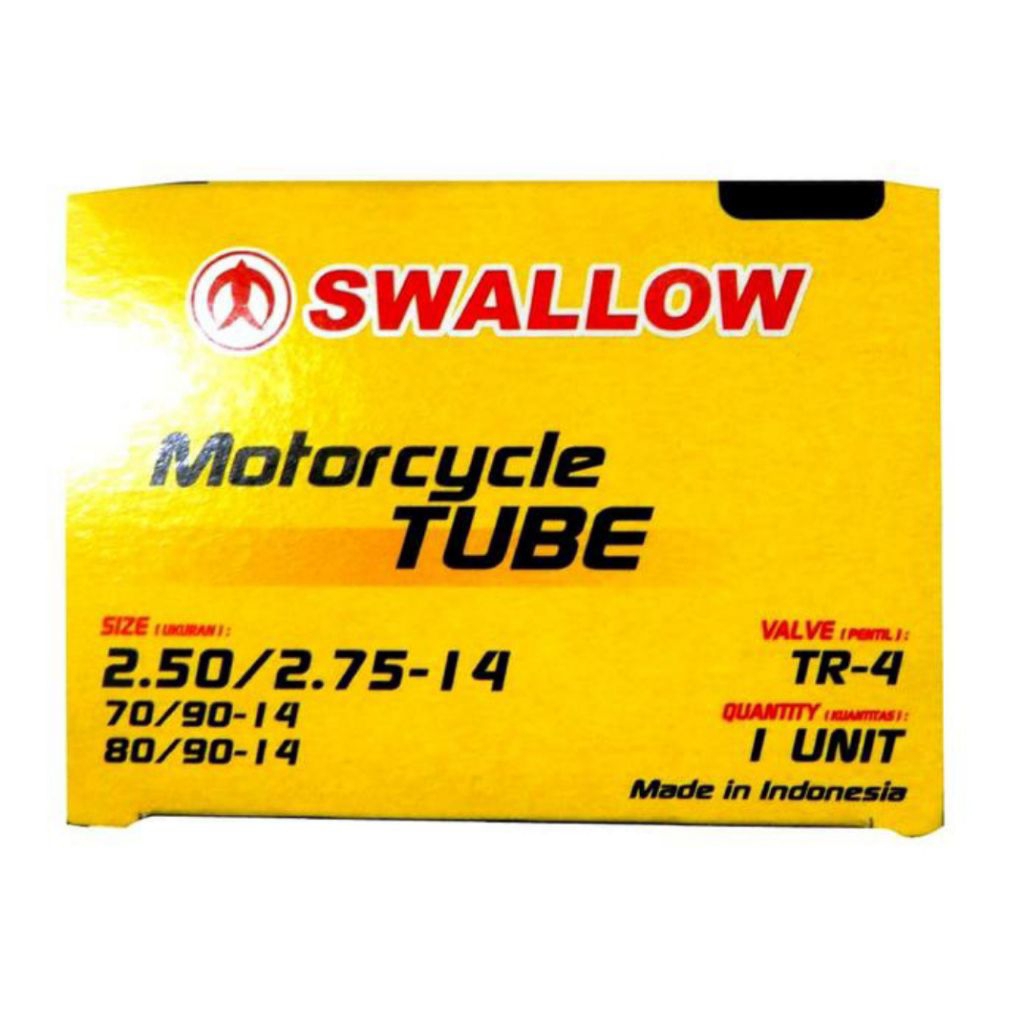 Ban Dalam Swallow Ring 14, 250/275-14, 70/90-14, 80/90-14, Ban Ring 14 Ban Motor Matic