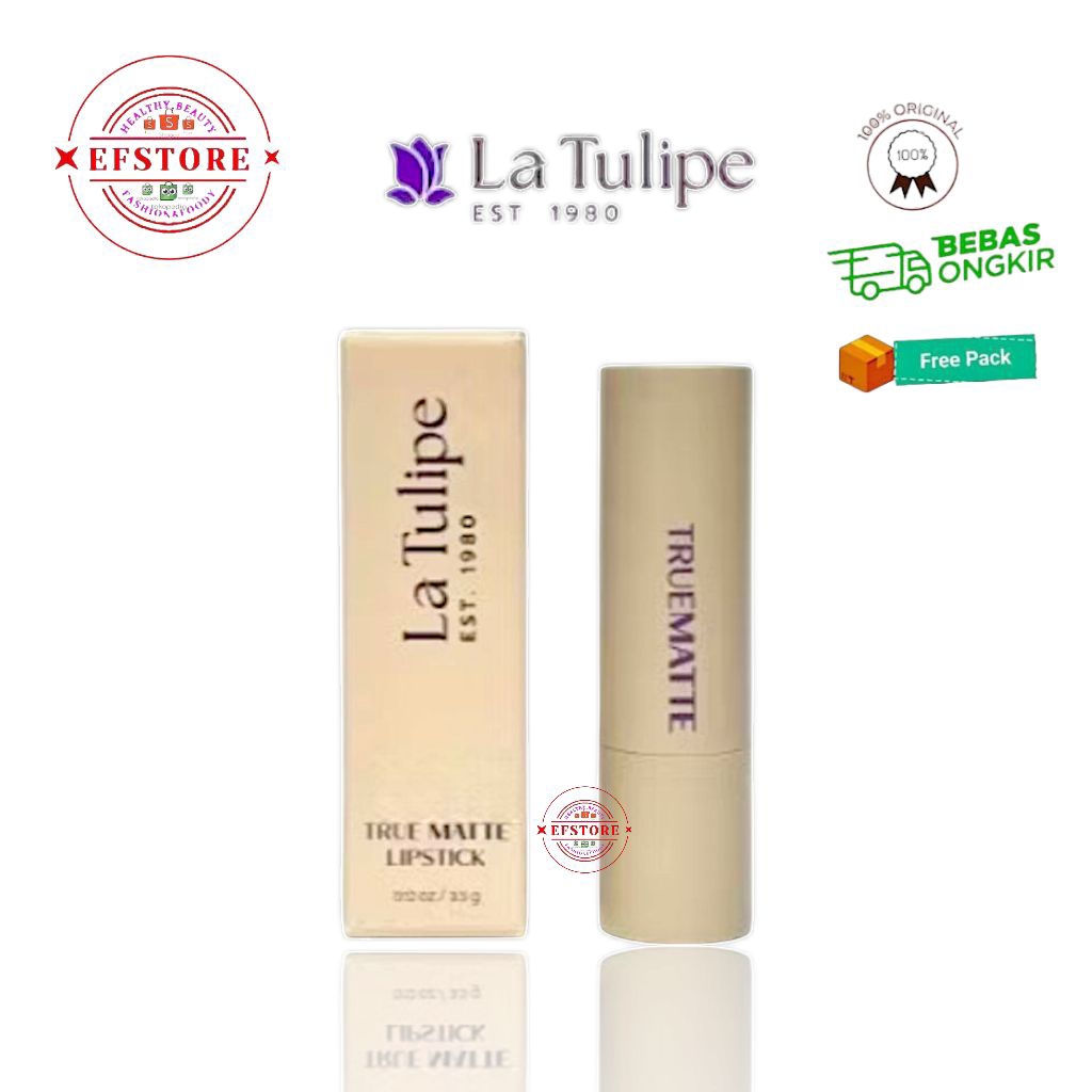 LA TULIPE True Matte Lipstick Longlasting - Lipstik