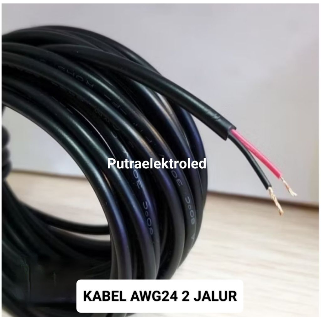 Kabel Awg24 2 Jalur Kabel Serabut / kabel awg 24 2jalur