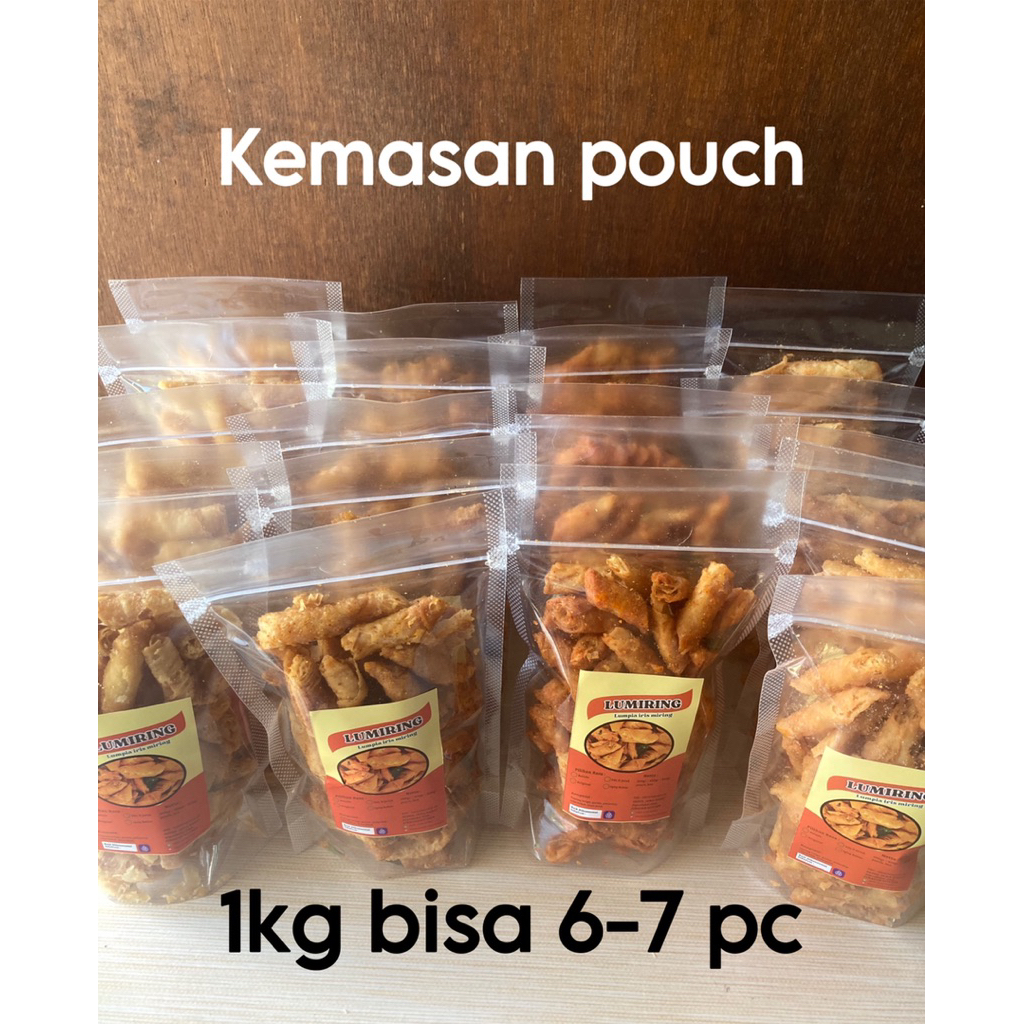 

Lumiring / lumring / lumpia crispy kemasan pouch
