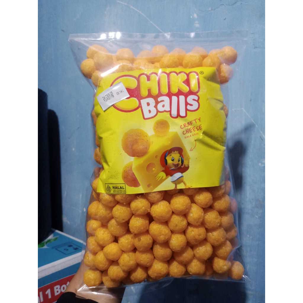 

chiki balls 200gram repack snack indofood asli