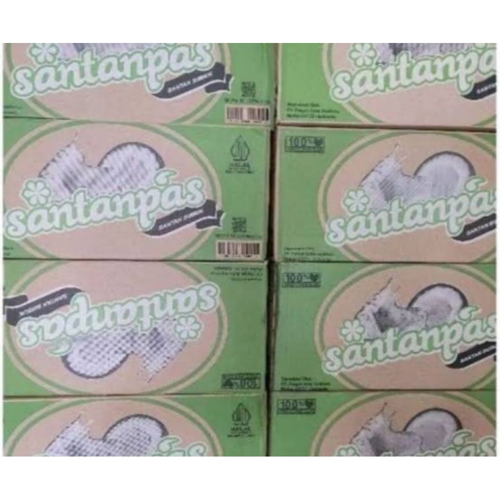 

1dus SANTAN PAS bubuk, santan instan mudah dan praktis(packing bubble wrap)