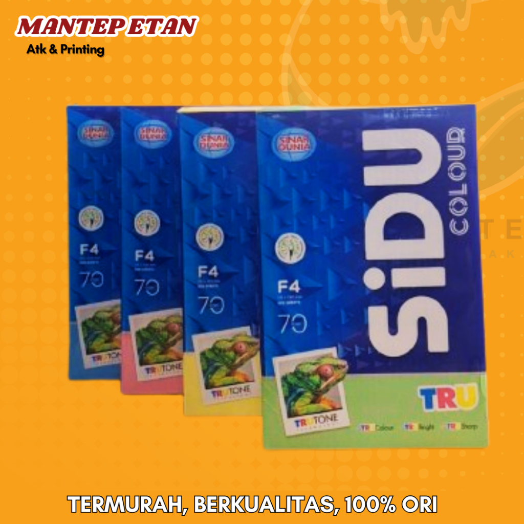 

KERTAS SIDU A4 COLOUR (BERWARNA)