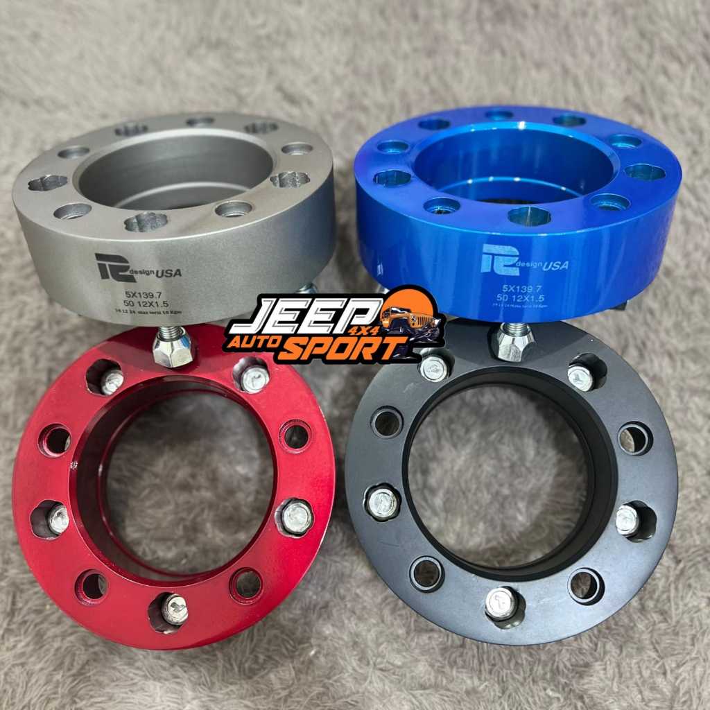 Spacer velg 5 cm hole 5 adaptor alumunium offroad