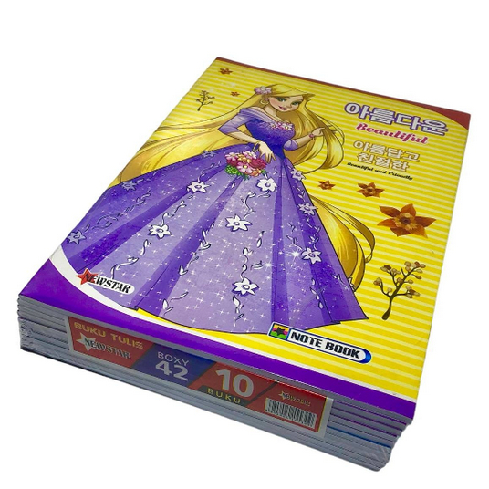 

buku tulis boxy NEWSTAR isi 42 harga 1 pack (10 pcs)