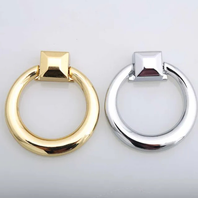 Handel Handle Ring Knob Knop Gagang Tarikan Pintu Laci Lemari Rumah Estetik Portabel