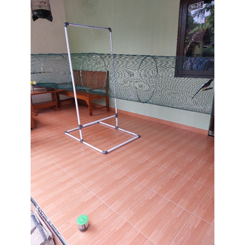 stand tiang dudukan umbaran bulat untuk dibuat jungkat jungkit
