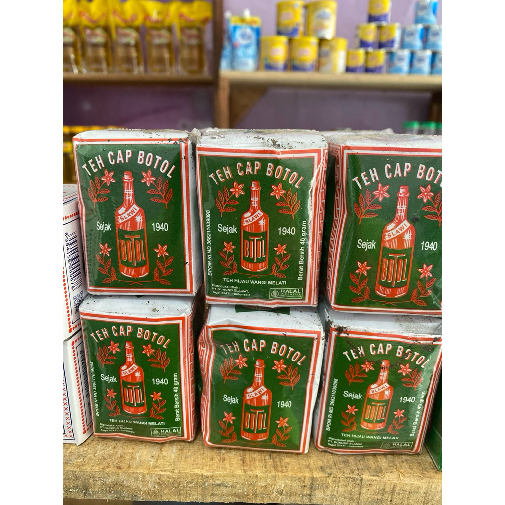 

Teh Cap botol Teh hijau wangi melati harga 1pcs
