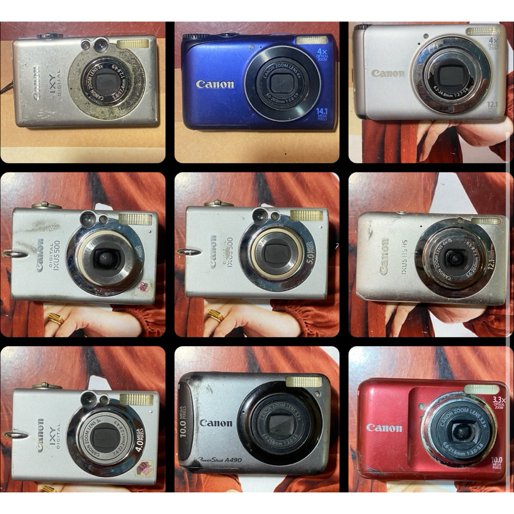 {BACA DESC} Kamera Digital Digicam Pocket Canon Second Berkualitas