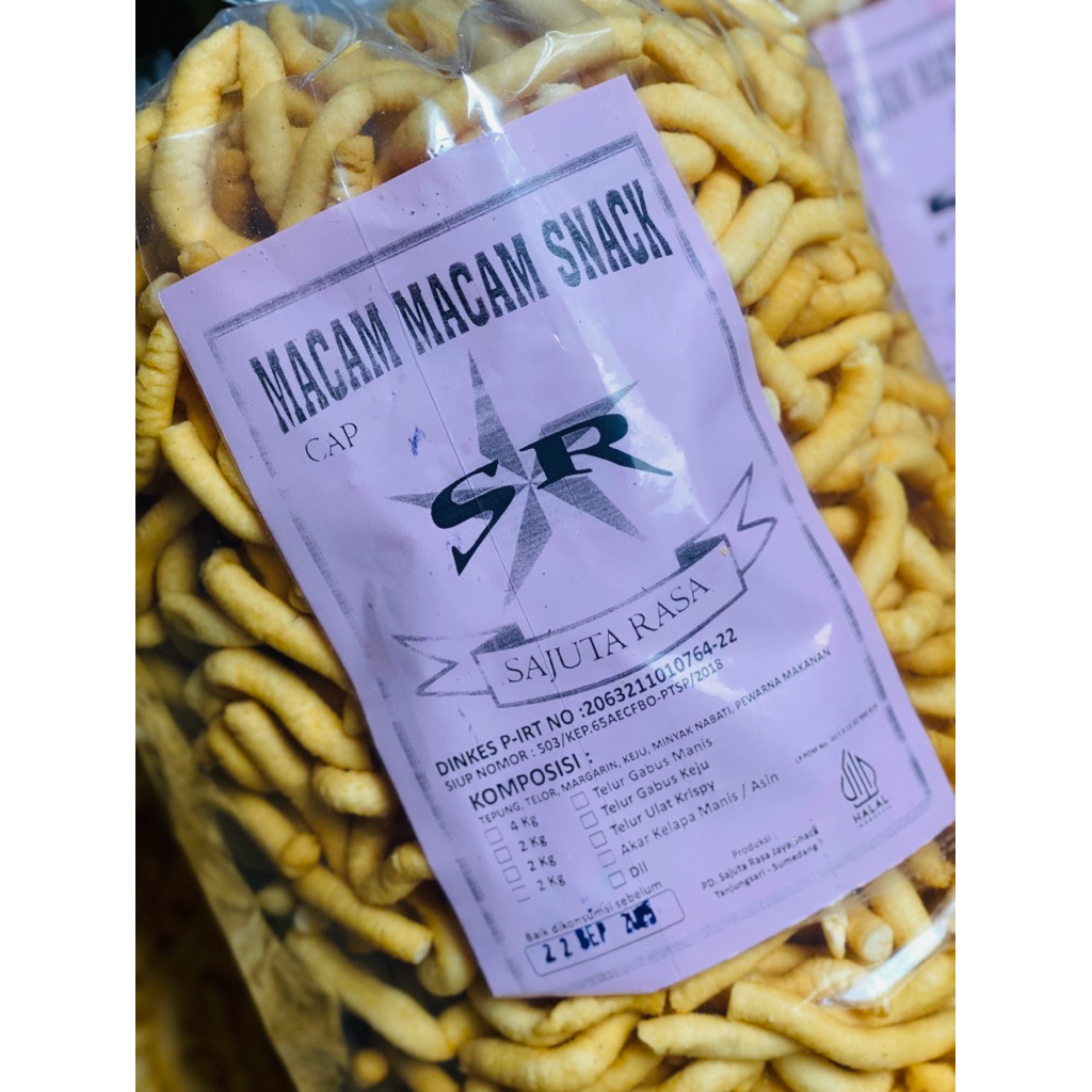 

Telor Gabus Keju/Manis Sajuta Rasa 500g / 1kg / 2kg